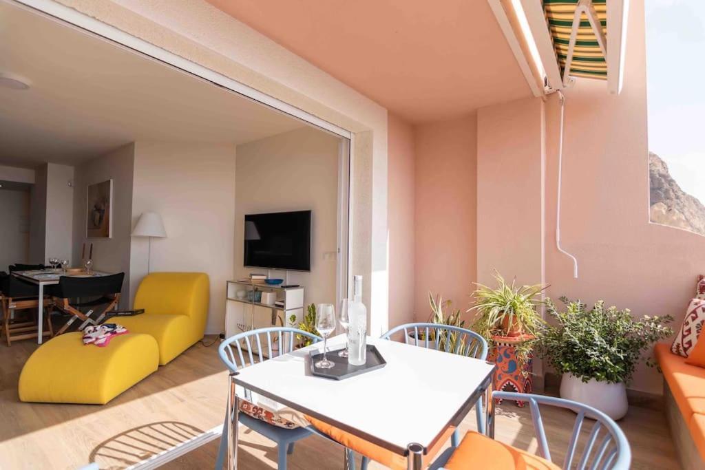 Апартаменты Atico 1ª Linea De Playa En Puerto De Aguadulce Альмерия Экстерьер фото